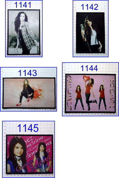 Naszywki ARIANA GRANDE # SELENA GOMEZ ZAPRASZAMY