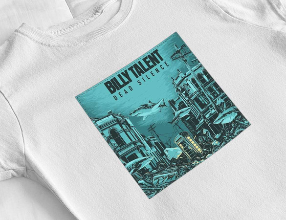 Bluzka damska z naszywką Billy Talent dead...