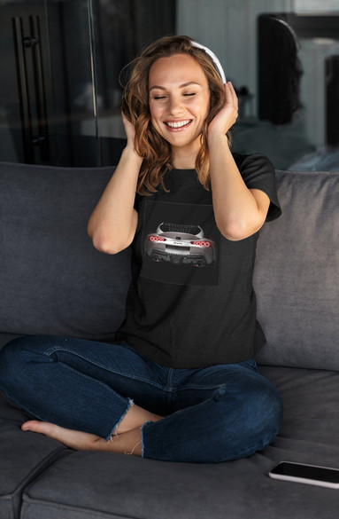 Bluzka damska z naszywką Toyota back