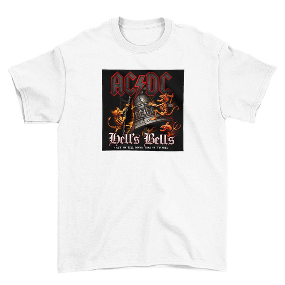 Koszulka z naszywką AC/DC Hells Bells