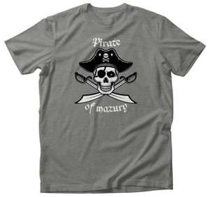 Koszulka Pirat Mazurski + Twój napis