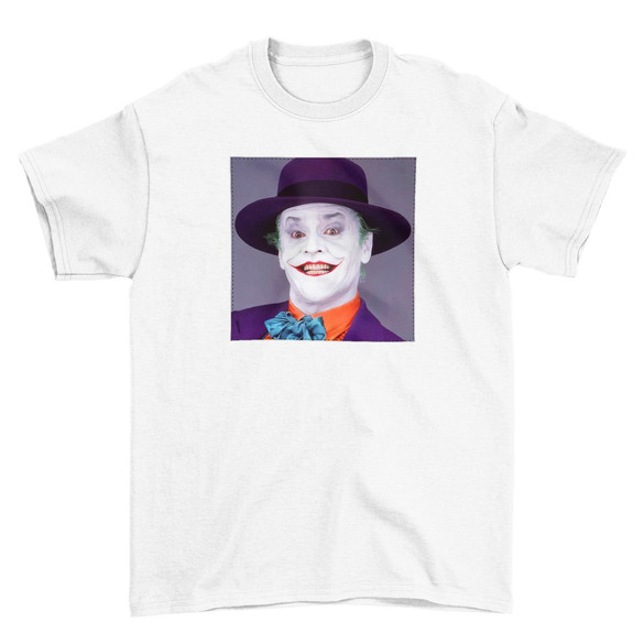 Koszulka z naszywką Joker Jack Nicholson 02