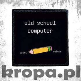 Naszywka OLD SCHOOL COMPUTER 02