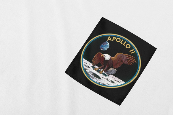 Koszulka z kieszonką APOLLO 11