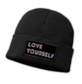 Czapka zimowa z naszywką BTS LOVE YOURSELF