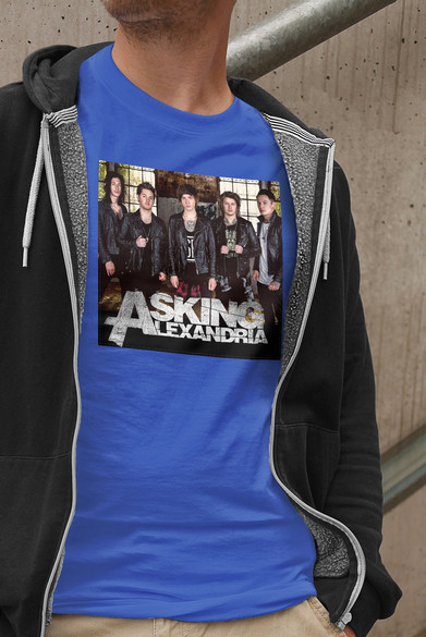 Koszulka z naszywką Asking Alexandria 1