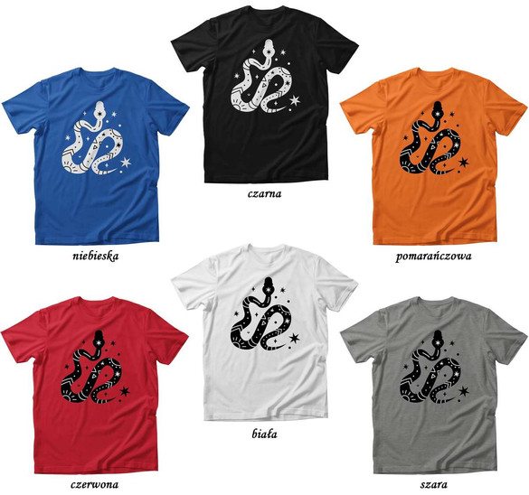 Koszulka EGZOTIC SNAKE WĄŻ