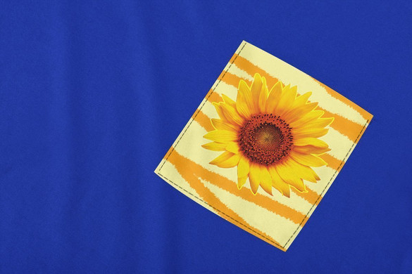 Koszulka z kieszonką SŁONECZNIK