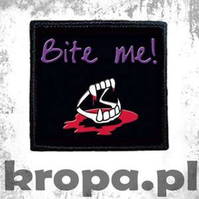 Naszywka BITE ME! 02
