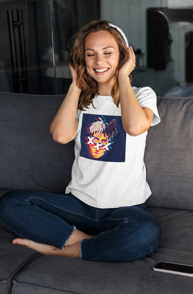 Bluzka damska z naszywką XXXTENTATION 02