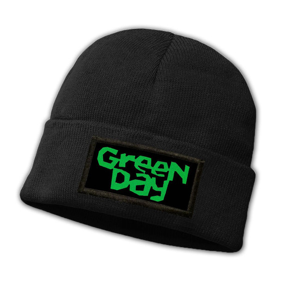 Czapka zimowa z naszywką GREEN DAY