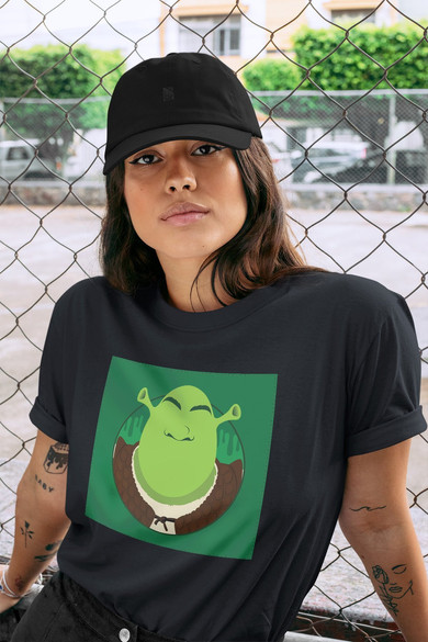 Koszulka z naszywką SHREK