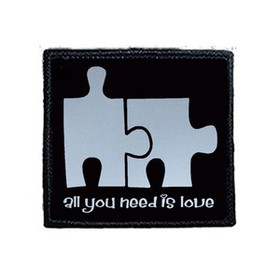 Naszywka  ALL YOU NEED IS LOVE