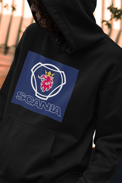 Bluza z naszywką Scania logo blue