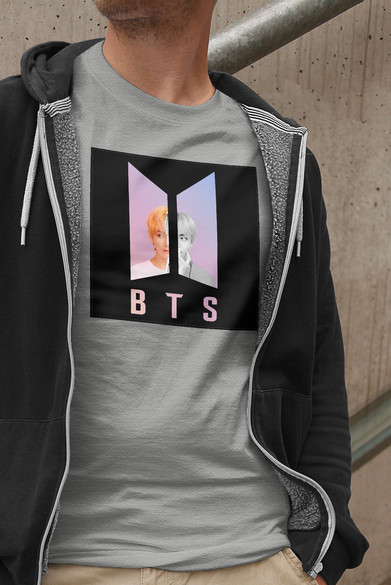 Koszulka z naszywką BTS V