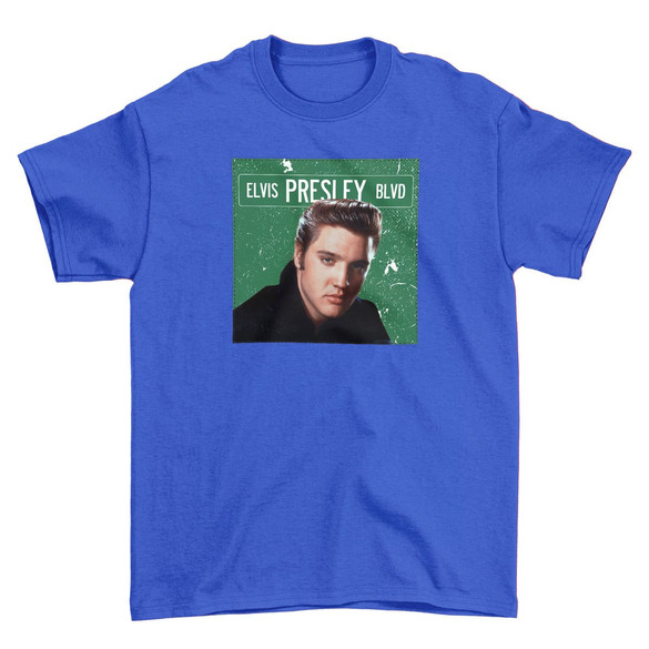 Koszulka z naszywką Elvis Presley 03