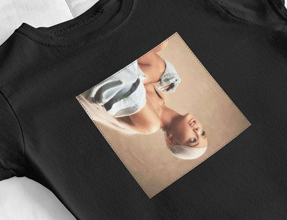 Bluzka damska z naszywką ARIANA GRANDE SWEETENER