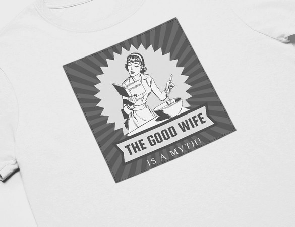 Koszulka z naszywką The good wife