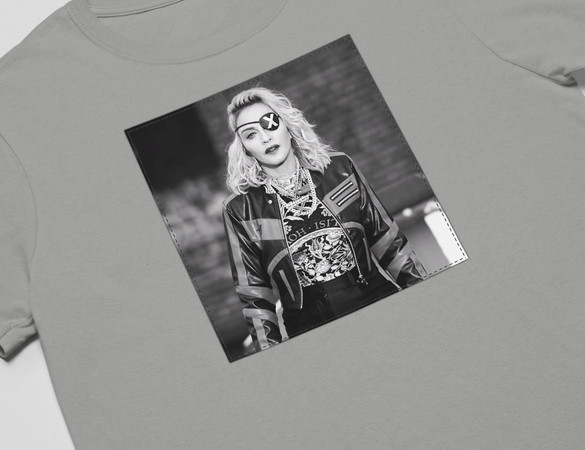 Koszulka z naszywką MADONNA Like a..