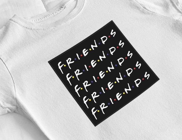 Bluzka damska z naszywką Friends logo