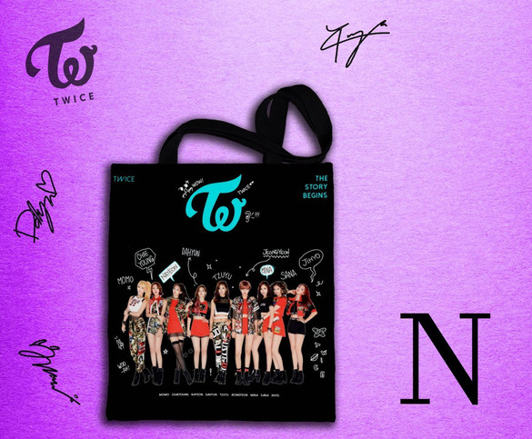 Torba na ramię TWICE #K-POP FULLPRINT WZORY