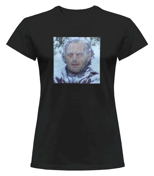 Bluzka damska z naszywką Lśnienie Nicholson Ice