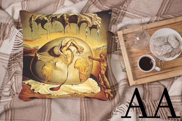 Poduszka ARTYŚCI OBRAZY SZTUKA 40 x 40 cm