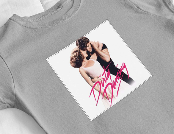 Bluzka damska z naszywką Dirty Dancing Actors XL