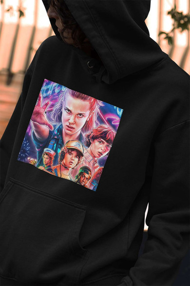 Bluza z naszywką Stranger Things squad 1