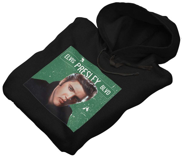 Bluza z naszywką Elvis Presley 03