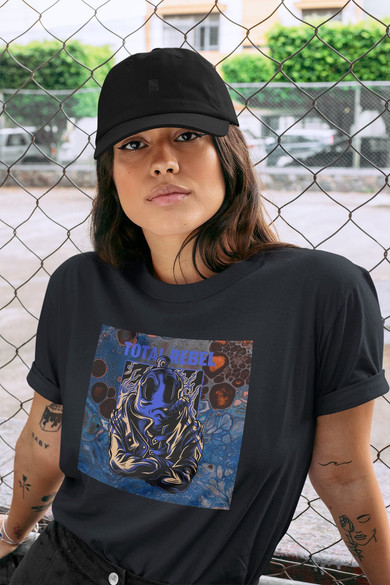 Koszulka z naszywką  TOTAL REBEL