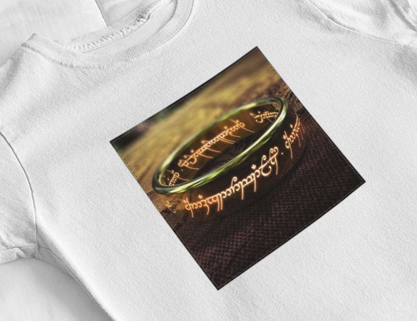 Bluzka damska z naszywką Lord of the Rings –Ring