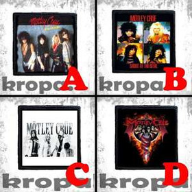 Naszywka MOTLEY CRUE 10 x 10 cm  Dużo Wzorów!