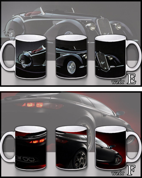 Zestaw ALFA ROMEO poduszka+kubek+GRATIS!  WZORY