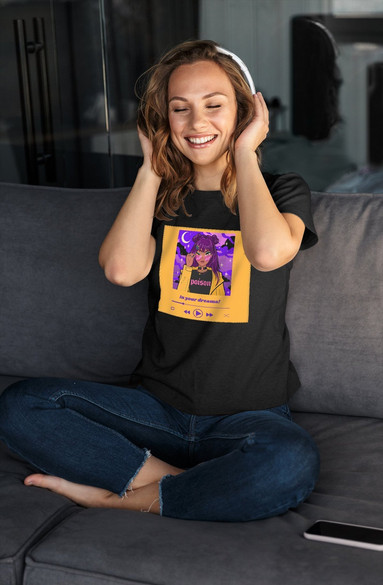 Bluzka damska z naszywką In your dreams