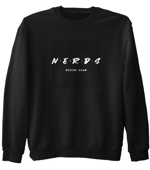 Bluza z naszywką Friends -NERDS