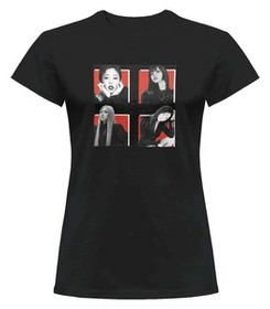 Bluzka damska z naszywką BlackPink Squad