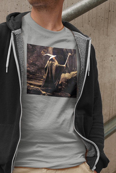 Koszulka z naszywką Gandalf 01