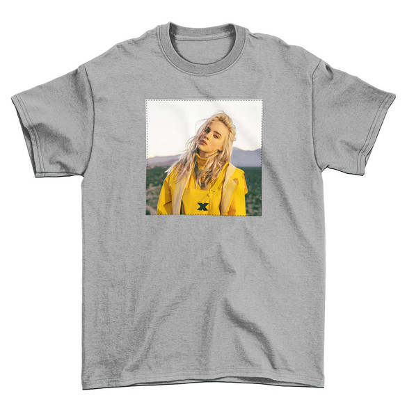 Koszulka z naszywką Billie Eilish 07