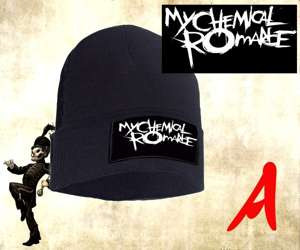 Czapka zimowa z naszywką MY CHEMICAL ROMANCE