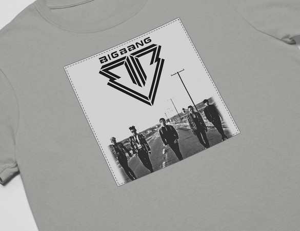 Koszulka z naszywką BIG BANG  band