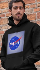 Bluza z naszywką NASA 02