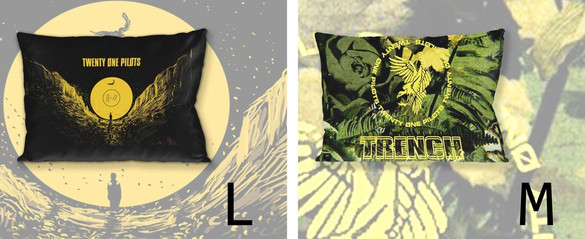 Poduszka 21 TWENTY ONE PILOTS 60x40cm WZORY