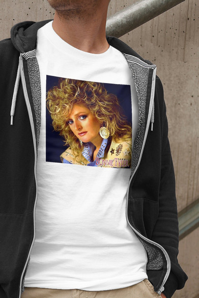Koszulka z naszywką Bonnie Tyler