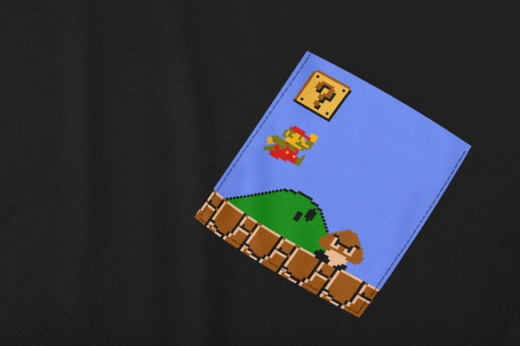 	Koszulka z kieszonką SUPER MARIO BROS