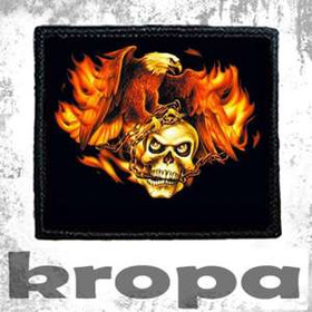 Naszywka SKULL WITH EAGLE