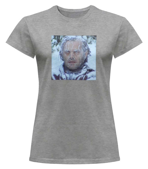 Bluzka damska z naszywką Lśnienie Nicholson Ice