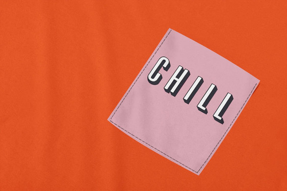 Koszulka z kieszonką CHILL