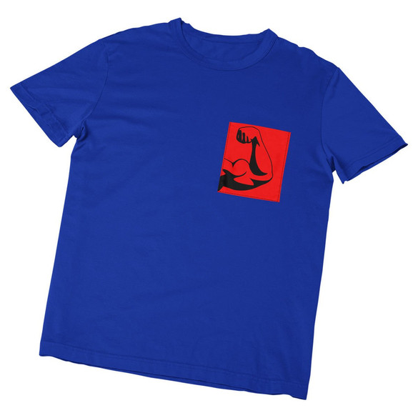 Koszulka z kieszonką SIŁA