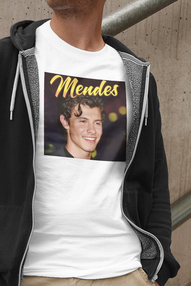 Koszulka z naszywką Shawn Mendes 05